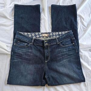 Vintage y2k 2000s low rise dark wash flare bootcut jeans